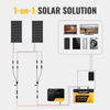 Picture of BougeRV Solar Connectors Y Branch Parallel Adapter Cable Wire Plug Tool Kit for Solar Panel