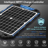 Picture of SUNER POWER Waterproof 12W 12V Solar Battery Charger & Maintainer Pro, Built-in UltraSmart MPPT Charge Controller, 12 Volt Solar Panel Trickle Charging Kits for Car Automotive Boat Marine RV Trailer