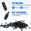 Picture of ECO-WORTHY Solar Crimper Tool Kit 13 PCS Solar Tools - a Crimper, 10 Pairs of Solar Connectors, 2 Pairs of Solar Connector Spanner Wrench for Solar Panel Cable Assembly and Installation