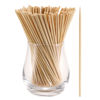 Picture of 200 PCS Bamboo Skewers, 6 Inch Food Sticks for Appetizers, Fruit, Grilling Kebabs, Cocktail Picks for Drinks, Toothpicks Natural, Kitchen Gadget