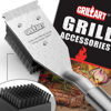 Picture of GRILLART Grill Brush and Scraper, Wire BBQ Grill Brush for Outdoor Grill, 16.5” Grill Cleaning Brush BBQ Grill Accessories, Safe Grill Cleaner Brush-Ideal Gift for Men/Dad BBQ Brush for Grill Cleaning