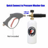 Picture of Tool Daily Foam Cannon with 1/4 Inch Quick Connector, 1 Liter, 5 Pressure Washer Nozzle Tips