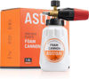 Picture of AstroAI Foam Cannon, Heavy Duty Car Foam Blaster Wide Neck Adjustable Snow Foam Lance and Thick Foam for Pressure Washer with 1/4" Quick Connector,1L Bottle