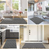 Picture of hicorfe Indoor Doormat, Odor-Free Door mat, Non Slip Door Mats 20"x31.5" Absorbent Resist Dirt Entrance Inside Floor Mats for Entryway Washable Low-Profile (Grey)