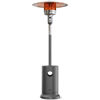 Picture of EAST OAK 48,000 BTU Patio Heater for Outdoor Use With Round Table Design, Double-Layer Stainless Steel Burner and Wheels, Outdoor Patio Heater for Home and Commercial, Gray, 31.9 x 31.9 x 86.6 inches