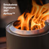 Picture of Solo Stove Mesa XL, 7 Inch Tabletop Fire Pit with Stand - Smokeless, Stainless Steel Fire Pit for Camping, Outdoor & Patio- Wood Burning or Pellet Fueled Portable Bonfire, 2.3lbs, Stainless Steel
