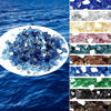 Picture of Onlyfire 10 pounds Fire Glass for Propane Fire Pit and Gas Fireplace, 1/4 Inch Reflective Firepit Glass Rocks for Fire Pit Table and Fire Bowl, High Luster Pacific Blue
