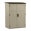 Picture of Suncast 54 Cubic Feet Vertical Storage Shed with Durable Plastic Construction, Multiple Wall Panels and Ample Space for Outdoor Storage