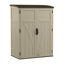 Picture of Suncast 54 Cubic Feet Vertical Storage Shed with Durable Plastic Construction, Multiple Wall Panels and Ample Space for Outdoor Storage