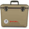 Picture of Engel UC19 19qt Leak-Proof, Air Tight, Drybox Cooler and Small Hard Shell Lunchbox for Men and Women in Tan