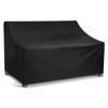 Picture of WLEAFJ Patio Sofa Cover Waterproof, 3-Seater Outdoor Sofa, Heavy Duty Deep Lounge Loveseat, Large Lawn Furniture with Air Vent, 82.6’’ W x 39’’ D x 28’’ H