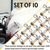 Picture of Hunter-wish Shear Pins and Cotter Pins Fit for MTD Snowblower - Shear Pins 10pcs and Cotter Pins 10pcs Compatible for Cub Cad et Troy Bilt Craftsman 24" 26" Snow Thrower, Replace 738-04124A 714-04040