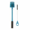 Picture of Owala 2-in-1 Water Bottle Brush Cleaner and Water Bottle Straw Cleaner Brush, Water Bottle Brush with Removable Head and Twist n’ Hide Straw Brush, Smokey Blue
