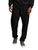 Picture of Fruit Of The Loom Mens Eversoft Fleece Elastic Bottom With Pockets, Relaxed Fit, Moisture Wicking, Breathable Sweatpants, Black, Large US