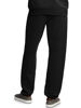 Picture of Fruit Of The Loom Mens Eversoft Fleece Elastic Bottom With Pockets, Relaxed Fit, Moisture Wicking, Breathable Sweatpants, Black, Large US
