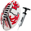 Picture of Franklin Sports NFL Kansas City Chiefs Football - Youth Mini Football - 8.5" Junior Size Ball - SPACELACE Easy Grip Texture- Perfect for Kids