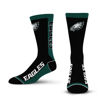 Picture of For Bare Feet NFL PHILADELPHIA EAGLES MVP Crew Sock Team Color Large