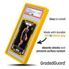 Picture of GradedGuard Graded Card Guard Case for Standard PSA Slab Case | Multiple Colors | Soft Touch Matte Finish | Stackable | Made to Fit PSA | Solid TPU and PC Design. (Black)