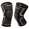 Picture of JIUFENTIAN Copper Knee Braces for Men and Women (2 pack) -Knee Supports Copper Compression Knee Sleeve for Knee Pain, Arthritis, Sports and Recovery Support (Large)