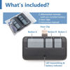 Picture of 2 for Chamberlain Liftmaster Craftsman Garage Door Opener Remote 893LM 893Max