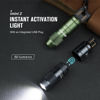 Picture of OLIGHT IMINI 2 EDC Rechargeable Keychain Flashlight, 50 Lumens Compact and Portable Mini LED Keyring Lights with Built-in Battery Ideal for Everyday Carry and Emergencies (Black)