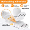 Picture of Summerbrite Picture Hanging Strips,Picture Hanger Kit, Removable Damage Free,Picture Hanging Hooks,White Medium(40Pack)