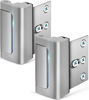 Picture of Home Security Door Lock, 2 Pack Childproof Door Reinforcement Lock with 3 Inch Stop Withstand 800 lbs for Top Front Inward Swinging Door, Upgrade Flip High Night Lock to Defend Your Home Kids