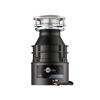 Picture of InSinkErator Badger 5 Garbage Disposal with Power Cord, Standard Series 1/2 HP Continuous Feed Food Waste Disposer, Badger 5 W/C, No Size, Black/Gray