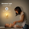 Picture of L LOHAS LED Night Lights Plug into Wall, [𝟐 Pack] LED Dimmable Night Light with Light Sensors, 30/60LM Adjustable Brightness Nightlights, Soft White 3000K Automatic Night Light for Kid, Hallway
