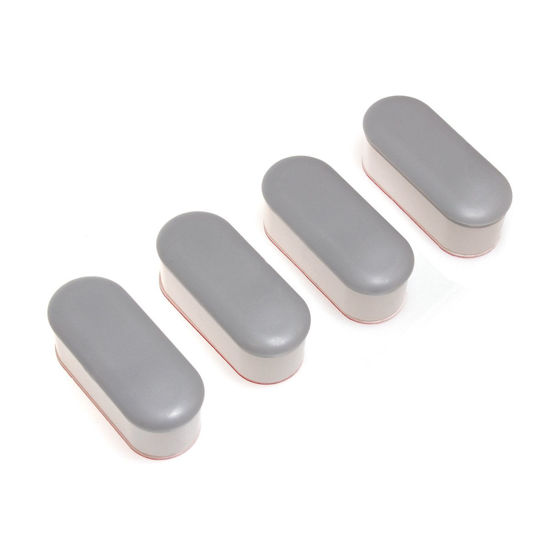 Picture of LUXE Bidet 4 piece Universal Toilet Seat Bumper Kit, comes with Strong Adhesive