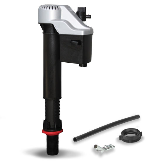 Picture of Korky 528MP QuietFILL Platinum Fill Valve-Fits Most Toilets-Easy to Install-Made in USA, Universal 99%, Black