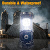 Picture of Collapsible Portable LED Camping Lantern XTAUTO Lightweight Waterproof Solar USB Rechargeable LED Flashlight Survival Kits for Indoor Outdoor Home Emergency Light Power Outages Hiking Hurricane 4-Pack