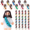 Picture of Bememo 50 Pcs Mini Jesus Figures Easter Jesus Loves You Jesus Toys Little Jesus Figures to Hide and Seek Sunday School Religious Party Favors Gift for Easter Egg Stuffers (Multicolor)