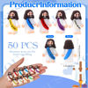 Picture of Bememo 50 Pcs Mini Jesus Figures Easter Jesus Loves You Jesus Toys Little Jesus Figures to Hide and Seek Sunday School Religious Party Favors Gift for Easter Egg Stuffers (Multicolor)