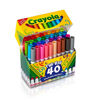 Picture of Crayola Ultra Clean Washable Markers (40ct), Coloring Markers for Kids, Coloring Book Marker Set, Gifts for Kids, Ages 3+