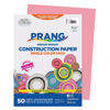 Picture of Prang (Formerly SunWorks) Construction Paper, Pink, 9" x 12", 50 Sheets