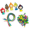 Picture of Disney Princess Necklace Activity, 160-Piece Jewelry Making Kit, Preschool Arts and Crafts, Kids Toys for Ages 3 Up