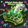 Picture of HopeRock Toys for 2 3 4 5 Year Old Boy,Toddler Toys Age 2-4, Whack A Frog Game,with 5 Modes,45 Levels,9 Music Spray and Light-up, Baby Toy Gifts for Early Learning, Birthday Gift for Toddler Boy Toys