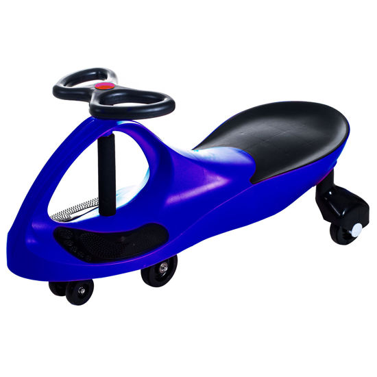 Picture of Wiggle Car - Ride on Toy for Ages 3 and Up - Toddler Ride on Toys with no Batteries, Gears, or Pedals Just Twist, Wiggle, and Go by Lil’ Rider (Blue)