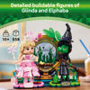 Picture of LEGO Wicked Elphaba & Glinda Figures Building Toys - Wicked Toys for Kids, Girls & Boys, Age 10+ - Buildable Wicked Dolls - Birthday Gift Idea - 75682