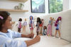 Picture of Barbie Careers Fashion Doll & Accessory, Nurse Wearing Print Top, Pink Pants & White Shoes with Stethoscope
