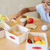 Picture of Melissa & Doug Food Groups - 21 Wooden Pieces and 4 Crates, Multi Play Food Sets For Kids Kitchen, Pretend Toy For Toddlers And Kids Ages 3+