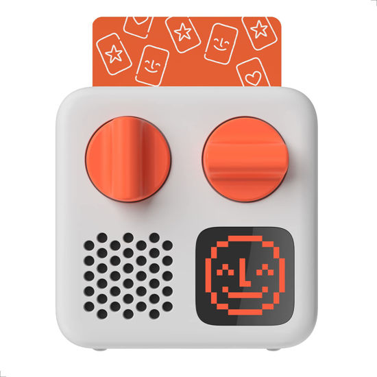 Picture of Yoto Mini (2024 Edition) + Make Your Own Card - Kids Screen-Free Bluetooth Audio Player, All-in-1 Travel Device Plays Stories Music Podcast Radio Ok-to-Wake Clock, Use as Speaker or with Headphones