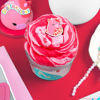 Picture of Original Squishmallows Calynda The Cow Premium Cloud Slime, 8 oz. Fluffy Slime, Strawberry Scented, 3 Fun Slime Add Ins, Pre-Made Slime for Kids, Great 6 Year Old Toys, Super Soft Sludge Toy