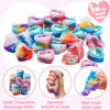 Picture of JOYIN 30 PCS Valentines Day Galaxy Slime Hearts for Kids Valentine Classroom Exchange Prizes, Party Favors, Gift Exchange