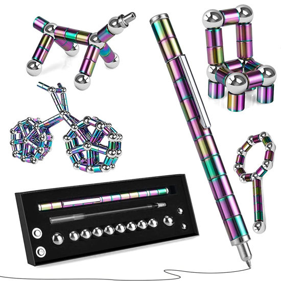 Picture of Magnetic Pen, Fidget Pen, Decompression Magnetic Toy Pen, Gift for Teenage Boys, Best Gift for 8-12 Years Old, Novelty Toy Gift for Kids or Friends