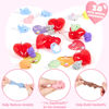 Picture of JOYIN 28 Mochi Squishy Toys Filled Hearts and Valentine Cards for Kids Valentine Classroom Exchange Party Favors, Kawaii Stress Relief Toys for Valentine Gift Exchange, Game Prizes and Carnivals Gift