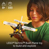 Picture of LEGO Technic Bush Plane Toy - Buildable Airplane Toy for Kids, Boys and Girls, Ages 8+ - Model Airplane Gift with Spinning Propeller, 4-Cylinder Piston Engine, and More - 42198