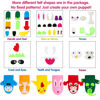 Picture of WATINC 6Pcs Hand Puppet Making Kit, Art Craft Felt Sock Puppet Toys, Creative DIY Make Your Own Pompoms Wiggle Googly Eyes Storytelling Role Play Party Supplies Gift for Girls Boys (Animals)
