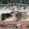 Picture of HYPER GO H16BM 1/16 RTR Brushless Fast RC Cars for Adults, Max 42mph Electric Off-Road RC Truck, High Speed RC Car 4X4 Remote Control Car with 2 Lipo Batteries for Adult, Compatible 3S Lipo